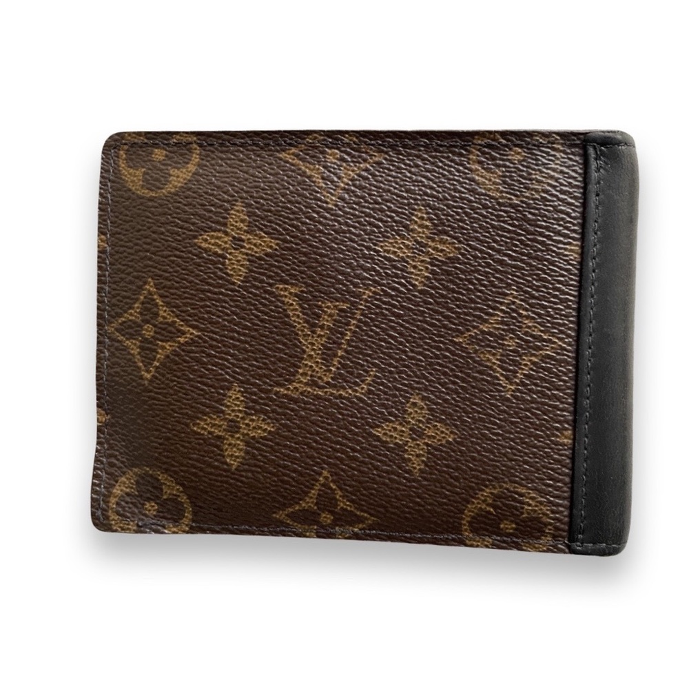 Rare Louis Vuitton Monogram Marco Two Tone Unisex Wallet - Picture 3 of 6